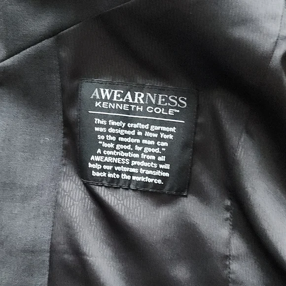 Kenneth cole extra slim suit jacket